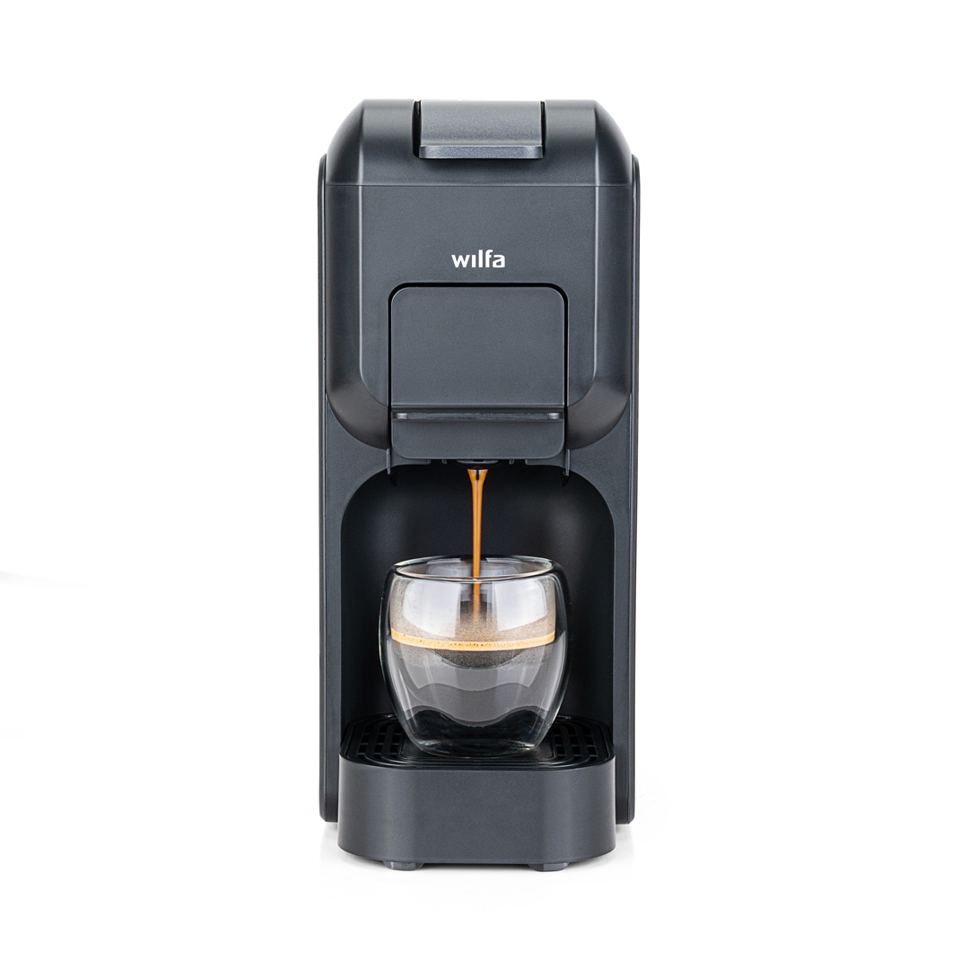 Espresso_Machine_Volo-Capsule-Mini_MMA1T-TC15_Front_with-cup