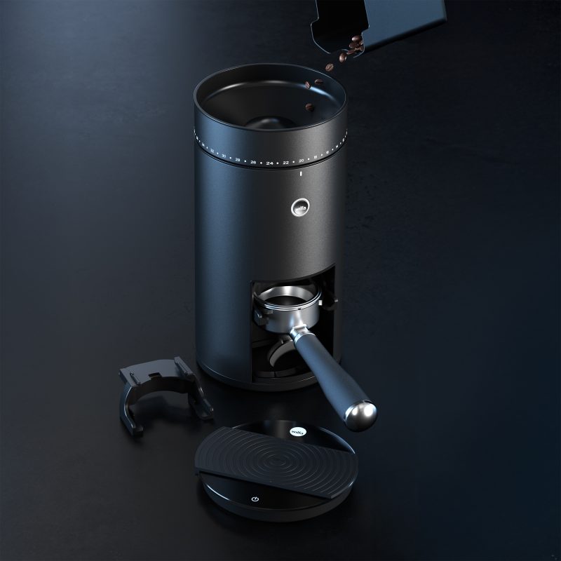 Coffee-grinder_Uniform-Evo_CG4B-S125_Angle_DarkBG