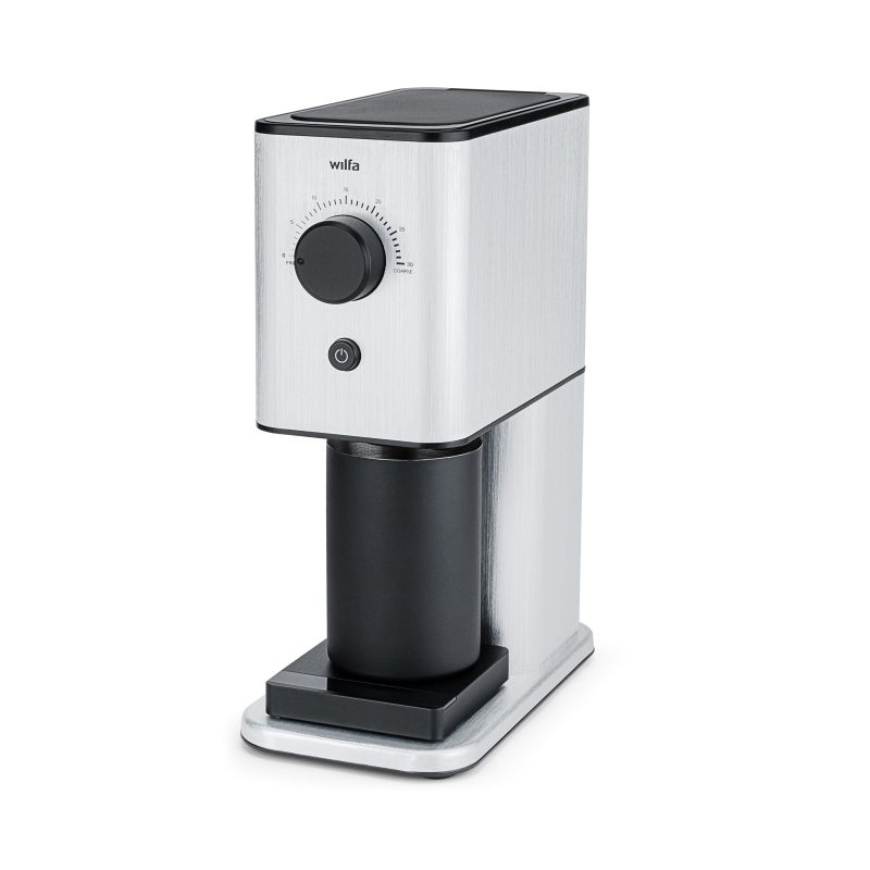 Zense-Coffee-Grinder_CG3AB-125_Angled_Scale