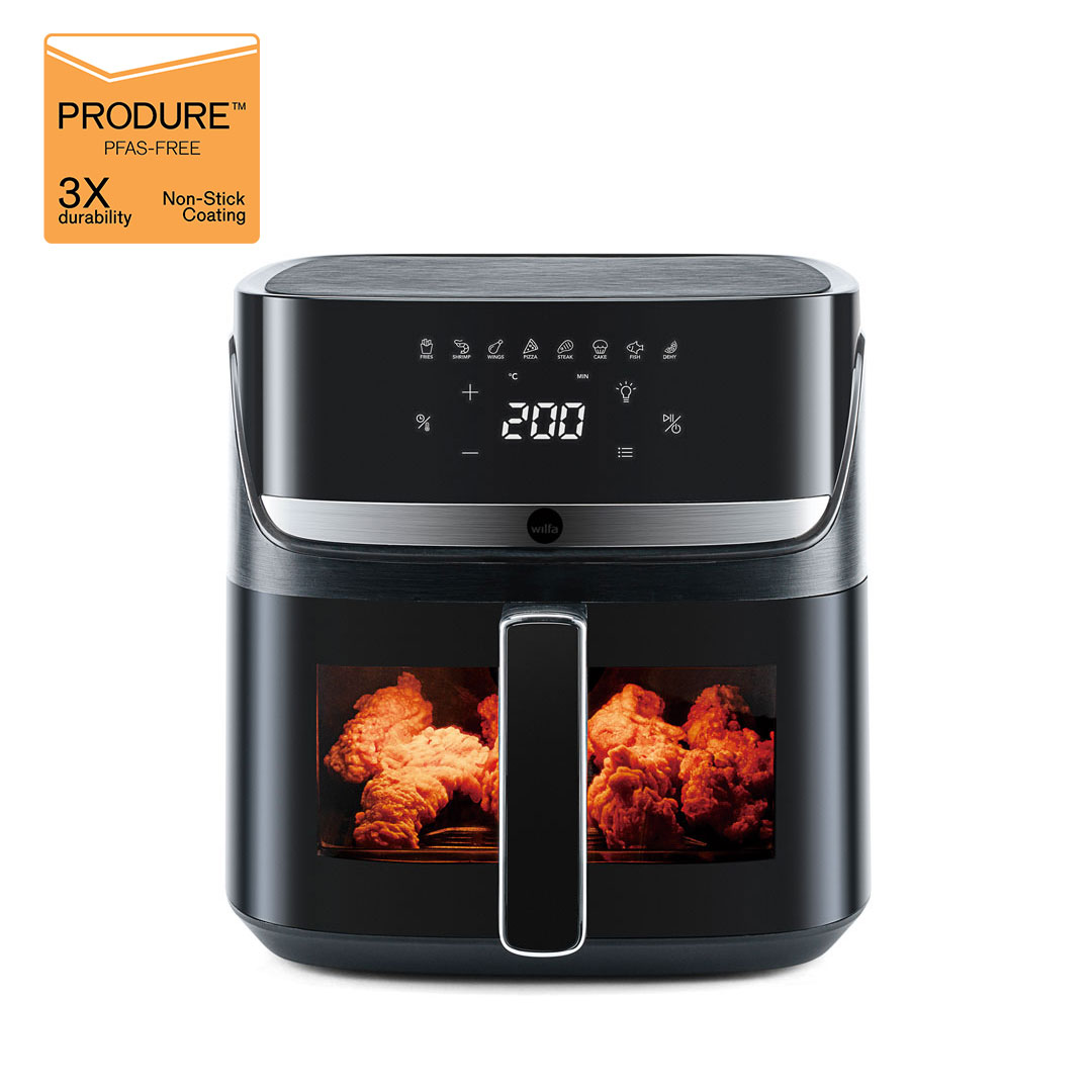 Air-fryer_Crispier_AF3B-80P_Front_with-food